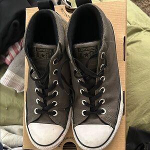 Dark green Converse All Star